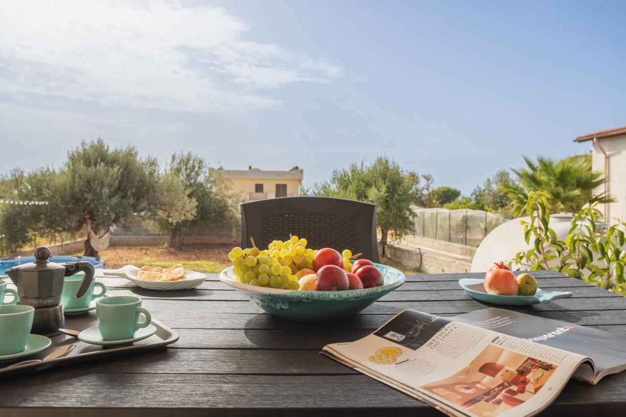 Вилла Casa Vista Mare Tra Gli Ulivi Терразини Экстерьер фото